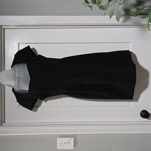 Banana Republic Black Sloan Midi Dress